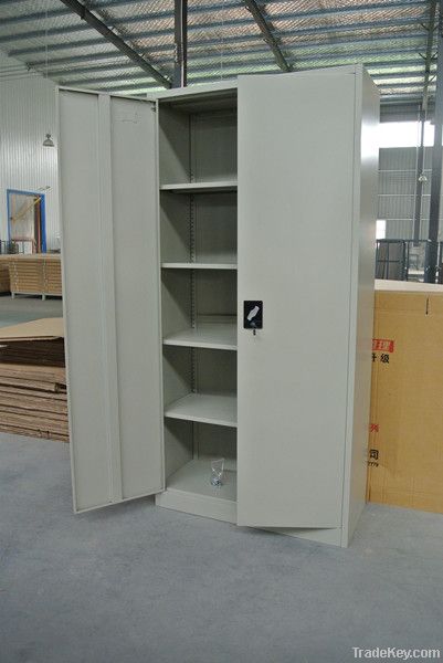 4 adjustable shelves steel filing cabinet