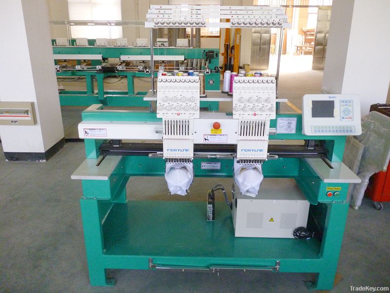 Double cap Embroidery machine/Tajima embroidery machine/Barudan comput