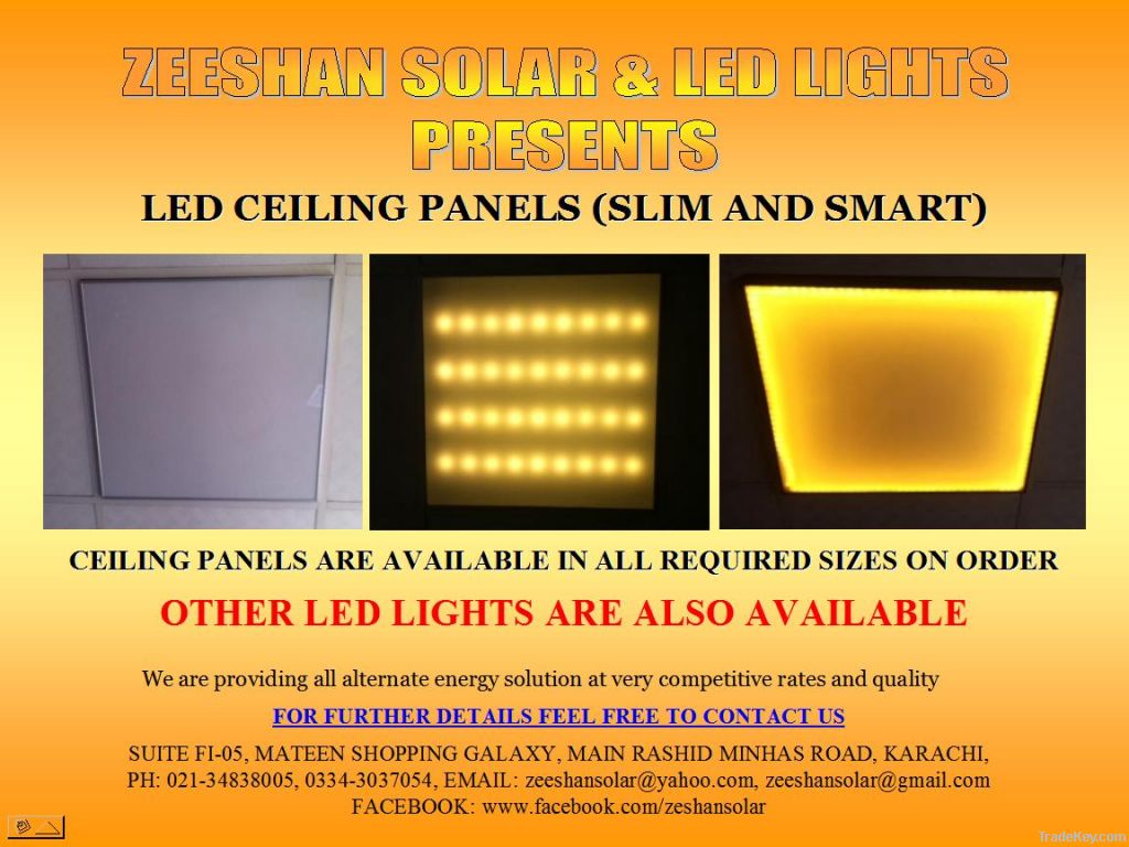 LED Ceiling Panels