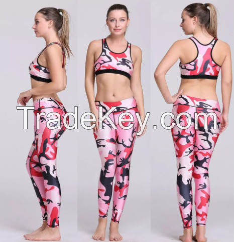 OEM fashionable custom ladies leggings, active wear yoga leggings pants