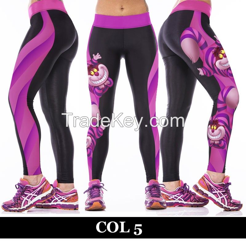 Women's Stylish Comfy Stretchable Shaping Workout Running Capri Leggings