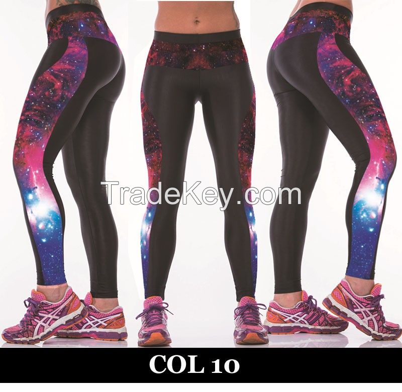 Leggings Manufacture Supply Latest Fashion Paisley Printed Leggings