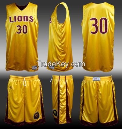 Custom sublimation basketball jersey,basketball uniform