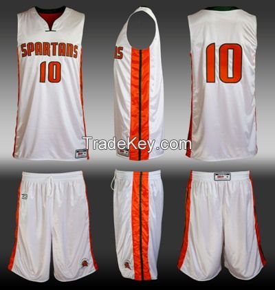 Customized Online Custom Club Team Basketball Uniform Shirt Set Jersey