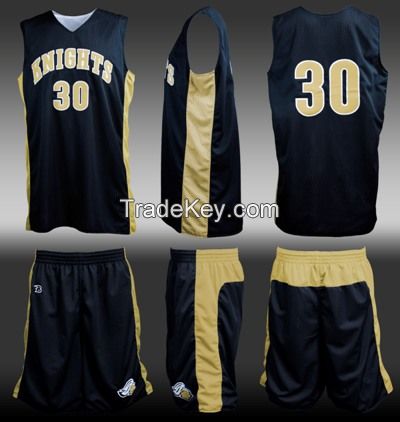 Source Custom your own team basketball uniforms reversible men's  sublimation printed stitched basketball jerseys on m.