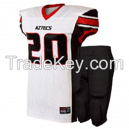 4 way stretch custom american youth football uniforms