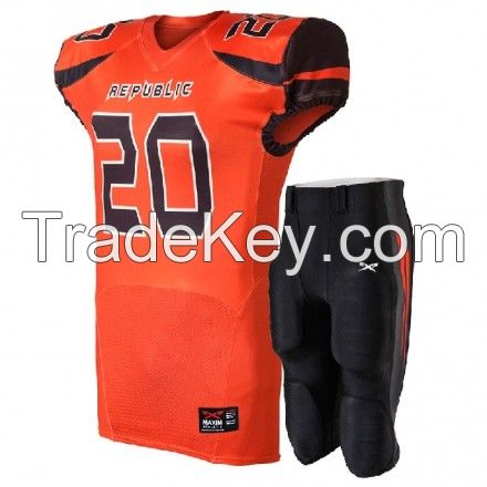 custom design your own american football jersey/uniforms/t shirt