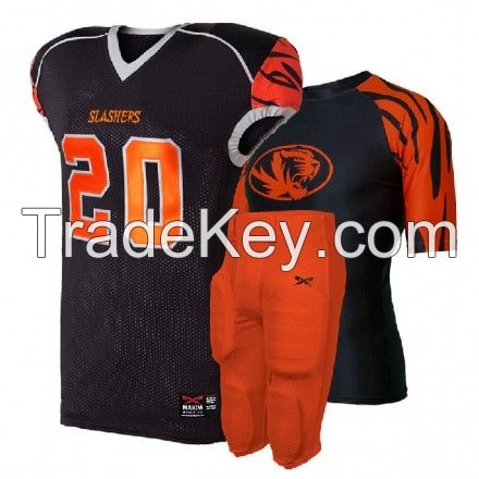 4 way stretch custom american youth football uniforms