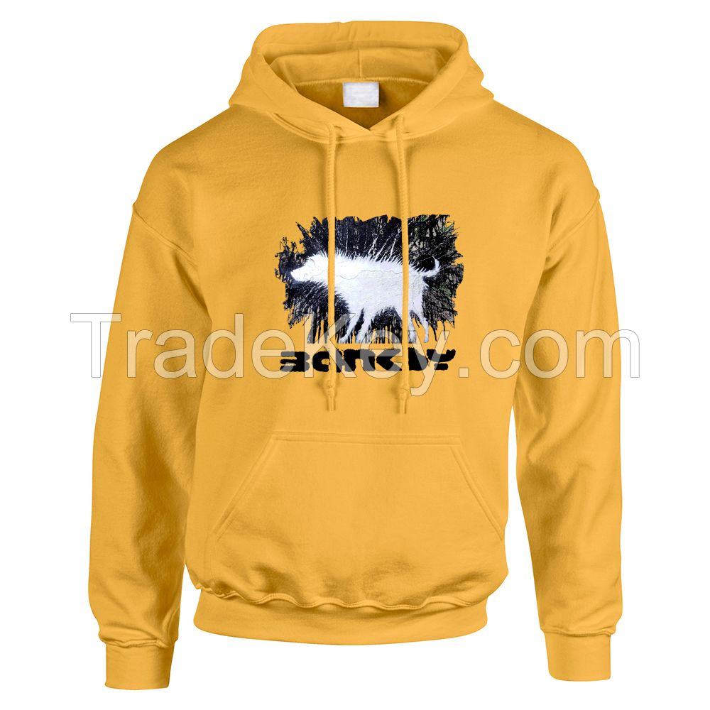 Factory OEM apparel men sweatshirt wholesale 100% cotton hoodies