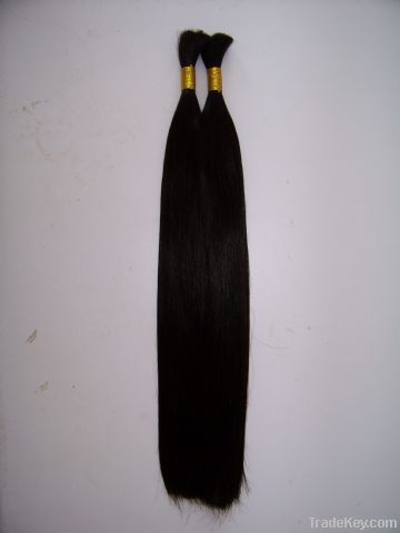 Brazilian/Indian/Chinese remy virgin human hair bulk
