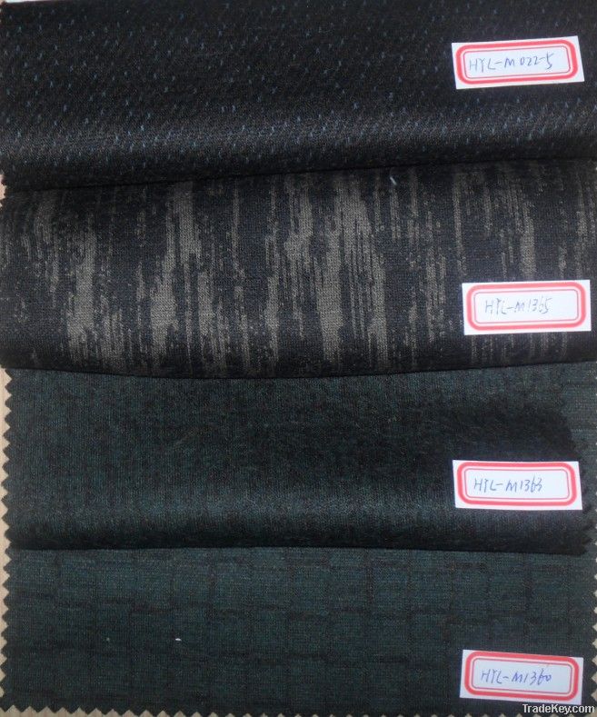 plain jacquard knitted fabric