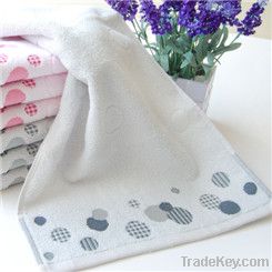untwist cotton jacquard face towel