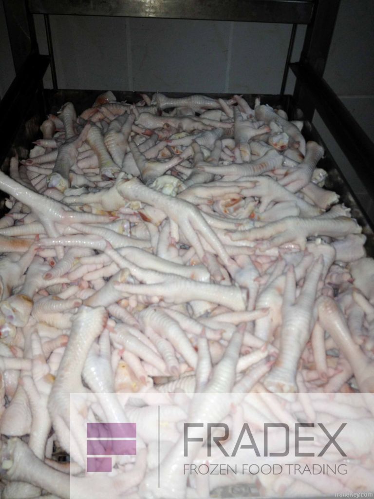 Frozen chicken feet, Grade A, Poland