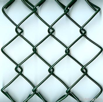 Pvc-coated And Galvanized Chain Link Fence