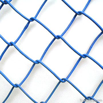 Pvc-coated And Galvanized Chain Link Fence