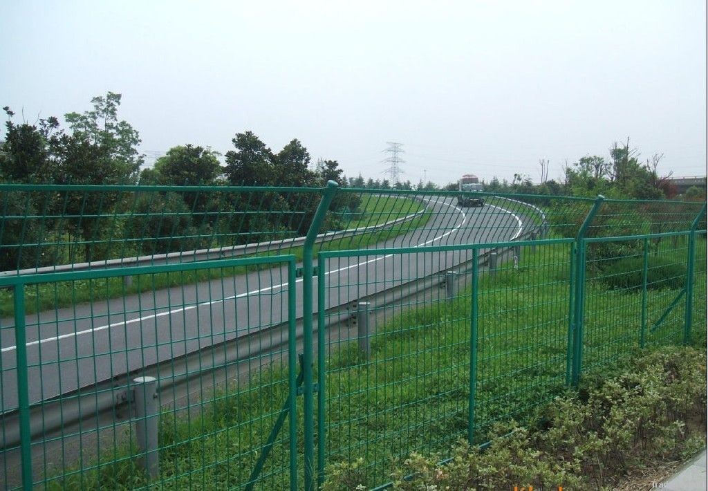 wire  mesh  fence