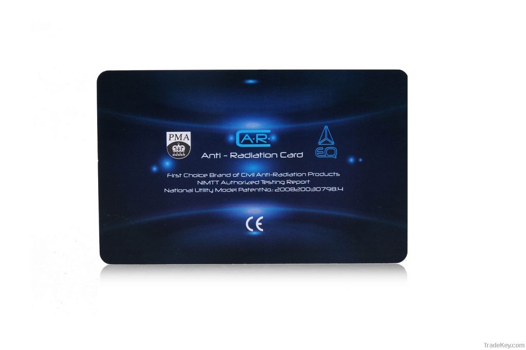 anti radiation card