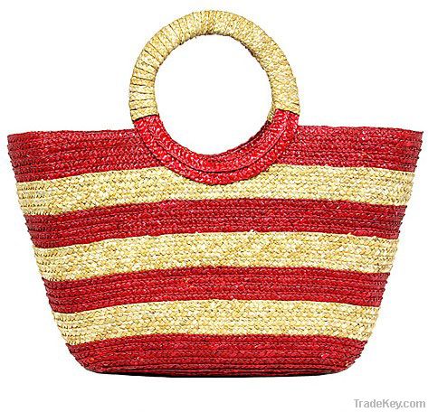 Women beach bag straw bag A-0010