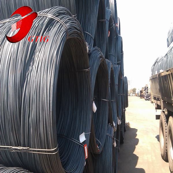 high quality low carbon cold drawn wire drawning using SAE1008B wire rod in coil