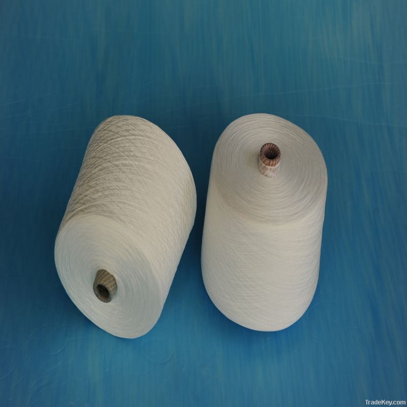 raw white cone sewing thread 30s/3