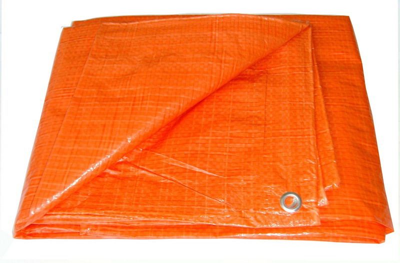 Tarpaulin with Orange Color, Popular in African Market