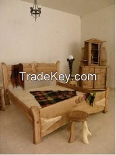 Solid Oak Bed