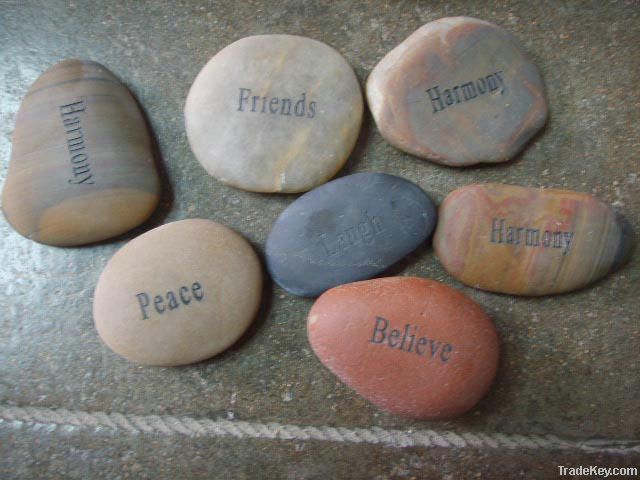 engraved rocks