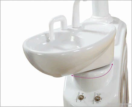 2013 foshan hot sale top mount tray movable  spitoon dental unit/chair