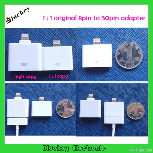 1: 1 Original for iPhone 5 Lightning 8pin to 30pin Connection Charger