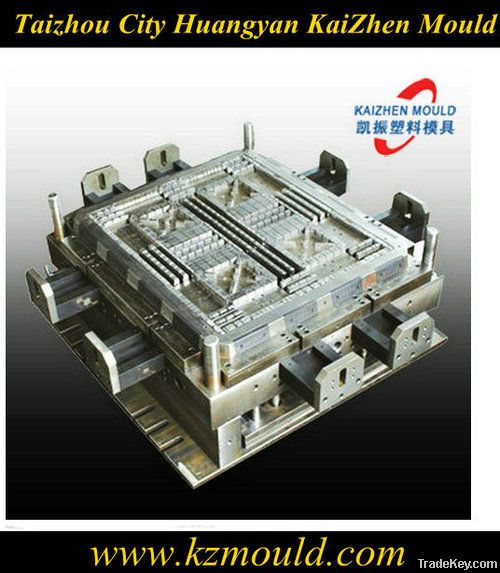 High quality 4 way grid nine feet plastic pallet mould supplier