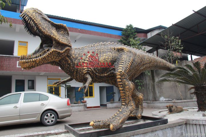 Hot Sale Exhibition Equipment Fiberglass Dinosaur Sculpture Model