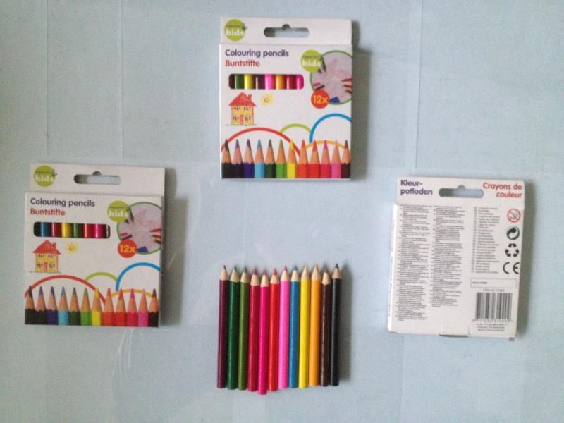 Jumbo color pencils