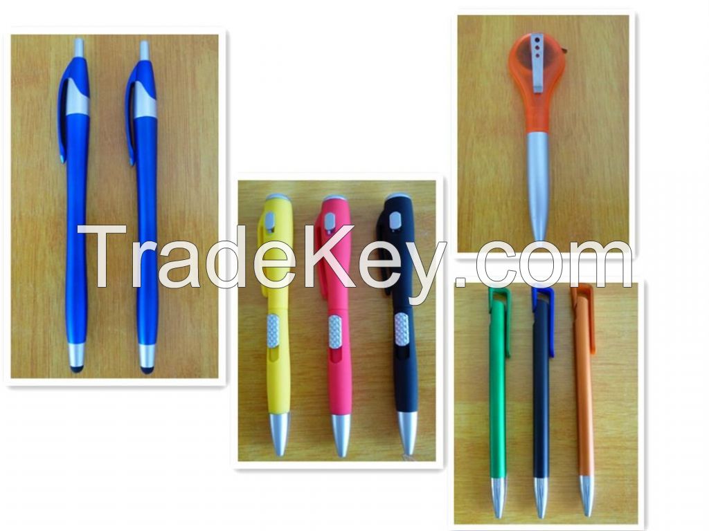 Plastic&Metal Ballpen for Office, Chinese Pen Factory, Advertising OEM, Promotional Pen