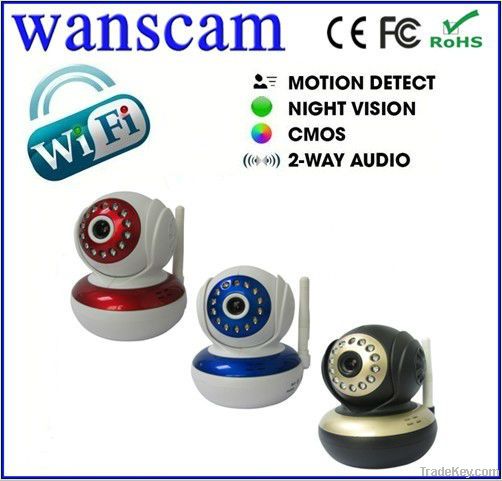 Mini P2P Wireless Hot Sale Network Webcam Remote Control Cmamera ip
