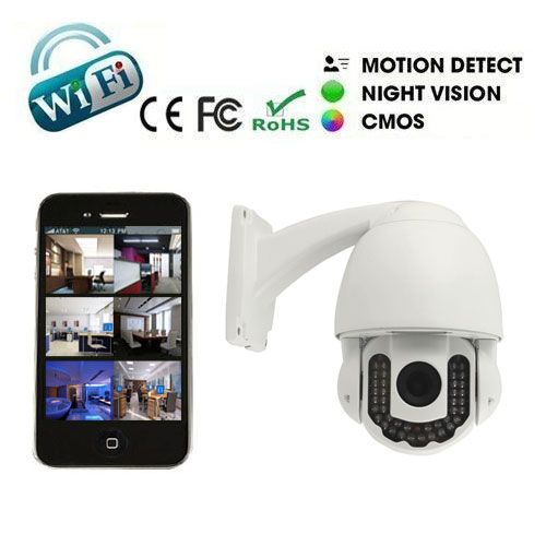 Technology The New Home Security System Wanscam HW0025 Dome PTZ Long IR Camera Wifi IP Wanscam HW0025