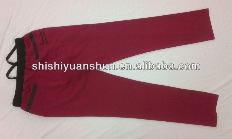 MEN'S TERRY LONG PANTS