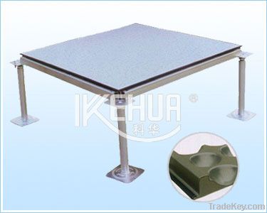 full-steel raised floor with edge