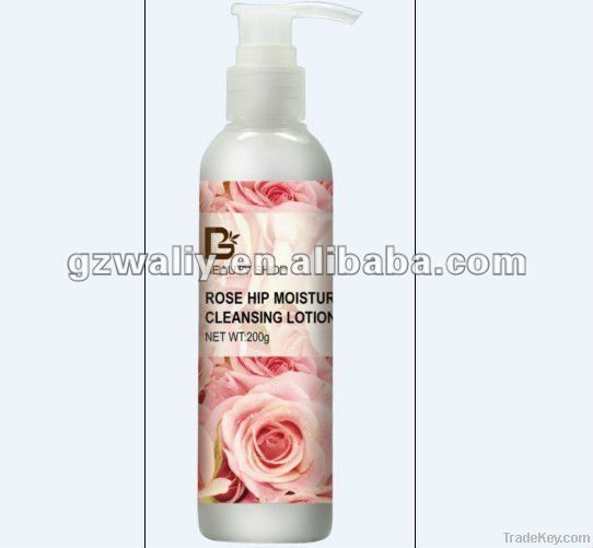 Rose hip moisturizing cleansing lotion