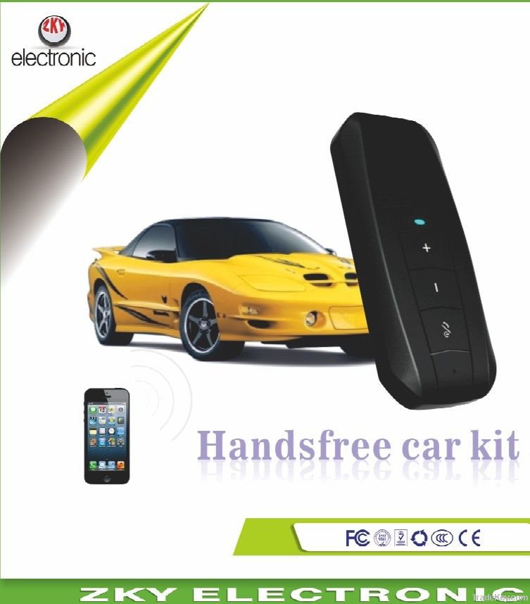 2013 New arrival best sound quality ual phone bluetooth car kit