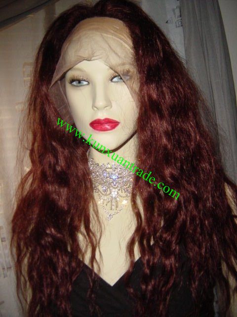 100% remy hair hand weft body wavy  full lace wigs