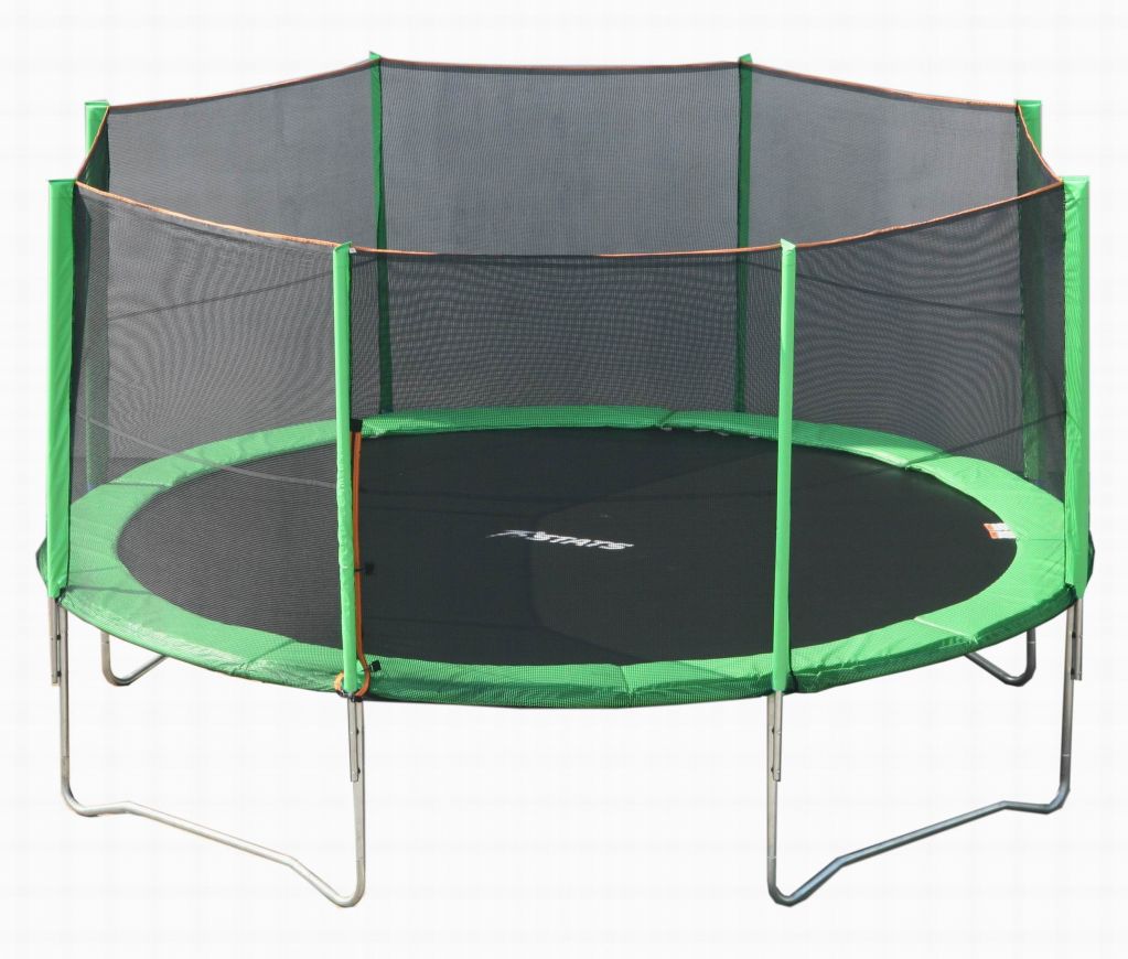 TRAMPOLINE, METAL SWING