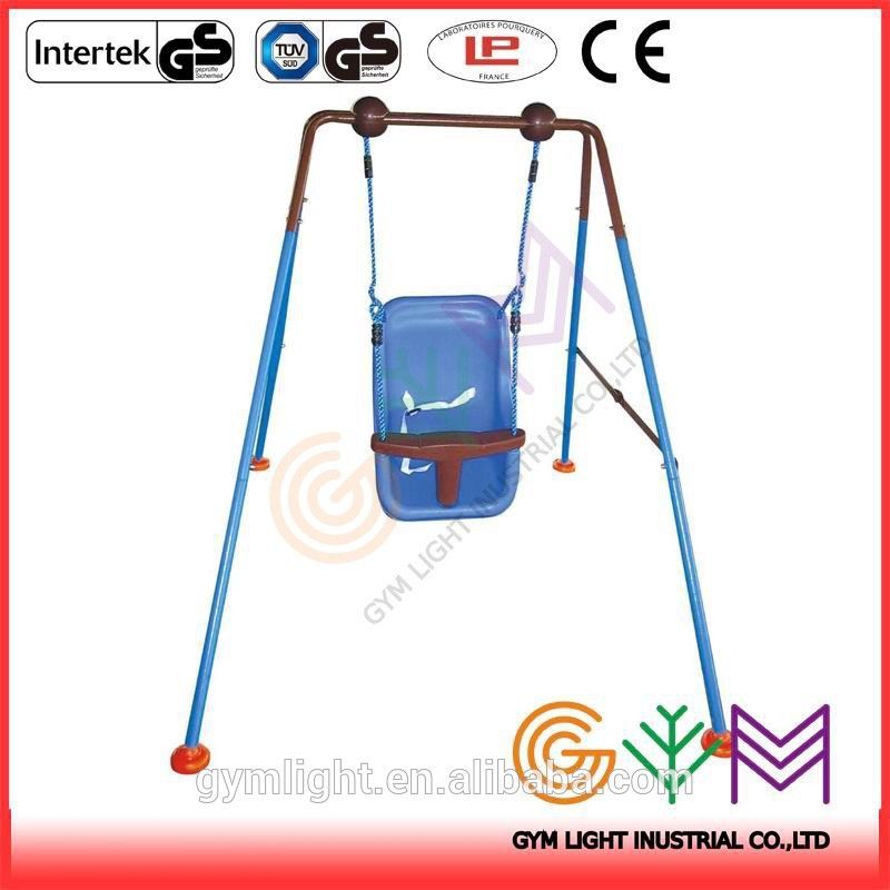 Metal Swing set 1 seat for kids outdoor use Factory made CE standard
