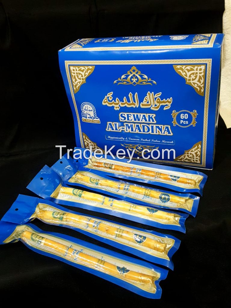 Sewak Al Madina 8 Inch Vacuum packed miswak