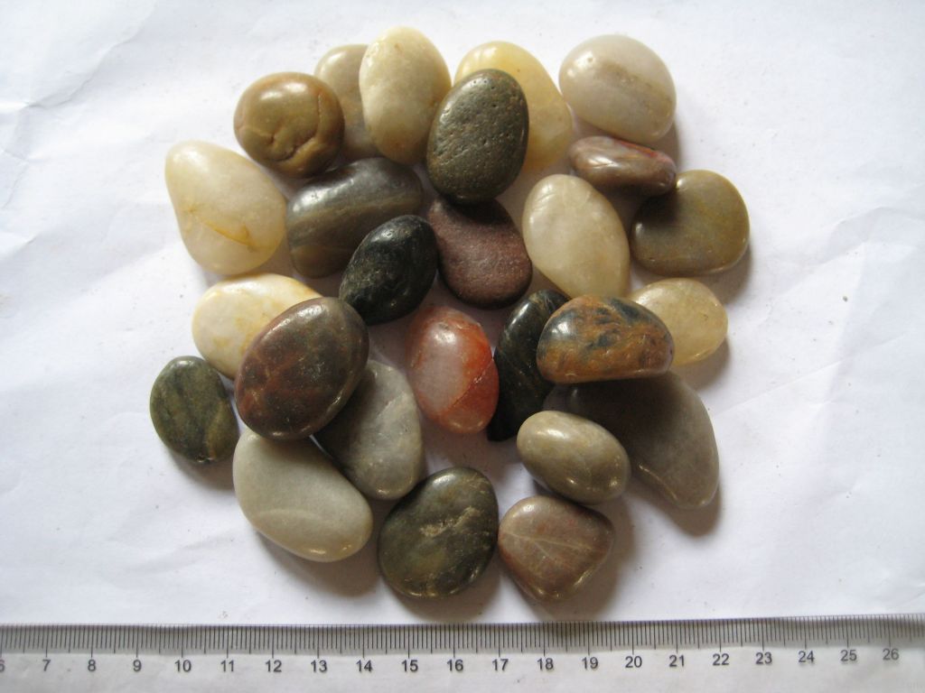 pebble stone, paving pebbles, decorative natural river rock