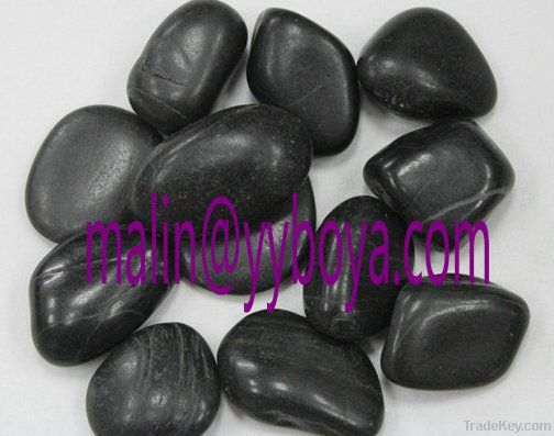 pebble stone, paving pebbles, decorative natural river rock