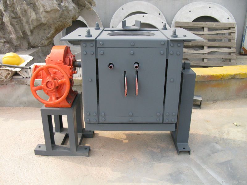 Hot sell small induction melting furnace--50kg