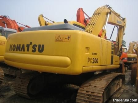 used komatsu excavator