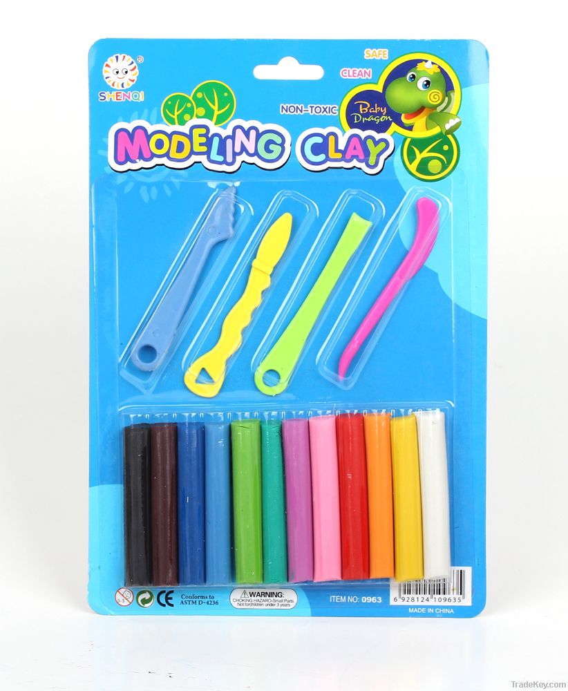 modeling clay for kids games toys with tools