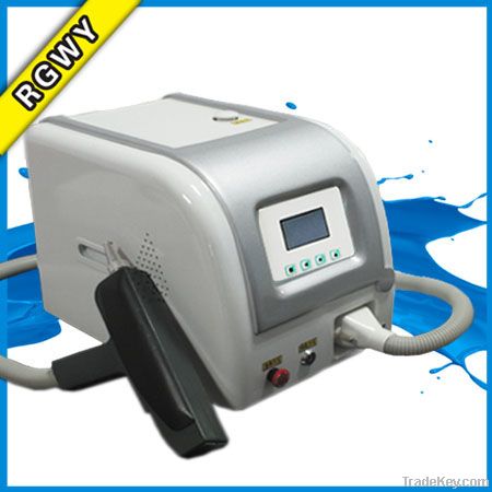 Portable Q-switch nd yag laser tattoo removal machine