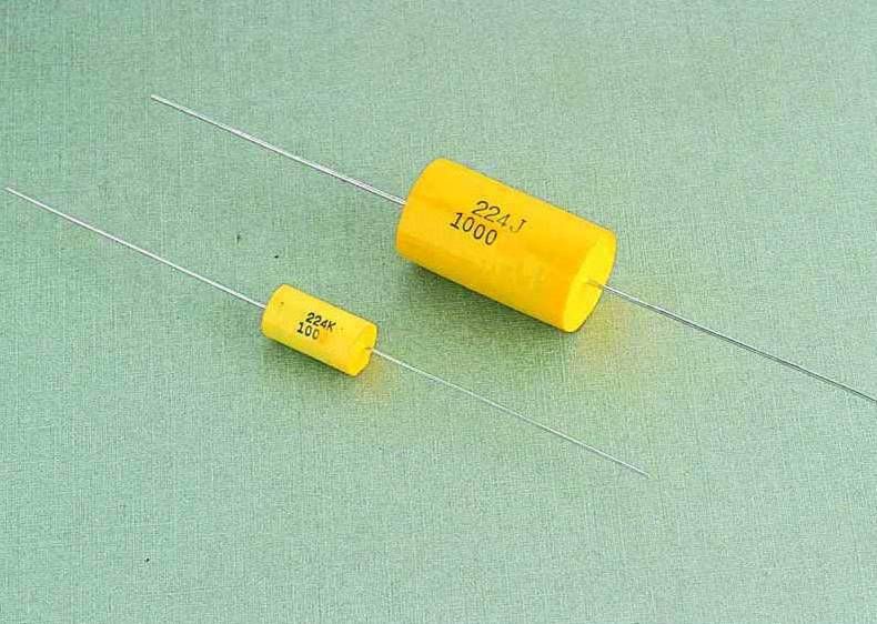 MET CL20 Tubular Metallized Polyester Film Capacitor